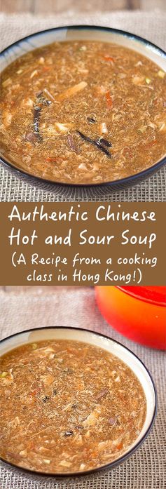 Authentic Hot & Sour Soup