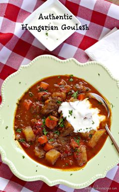 Authentic Hungarian Goulash