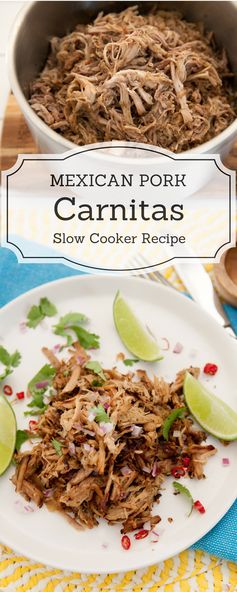 Authentic Slow Cooker Pork Carnitas