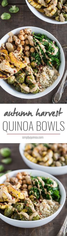 Autumn Harvest Quinoa Bowls