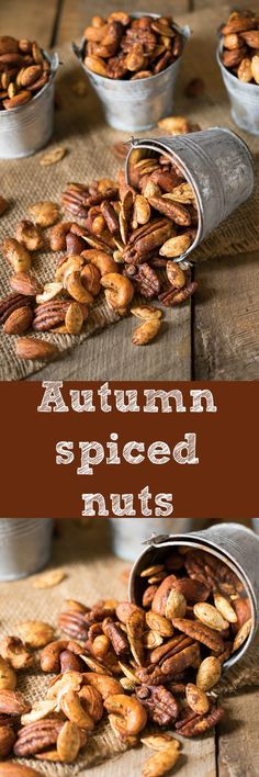 Autumn spiced nuts