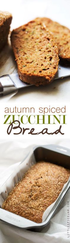 Autumn Spiced Zucchini Bread