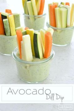 Avocado Dill Dip