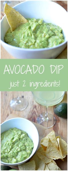 Avocado Dip (Only 2 Ingredients