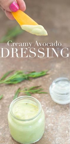 Avocado Dressing (Creamy And Vegan