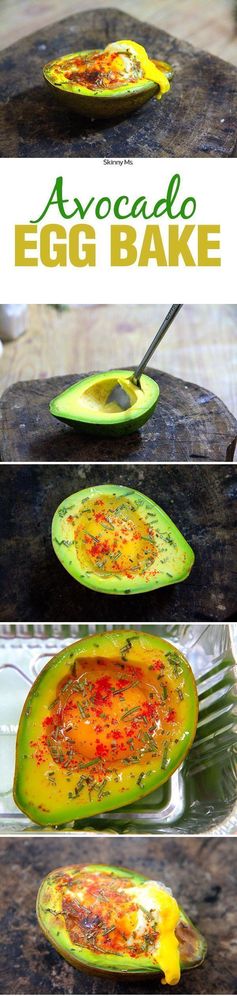 Avocado Egg Bake