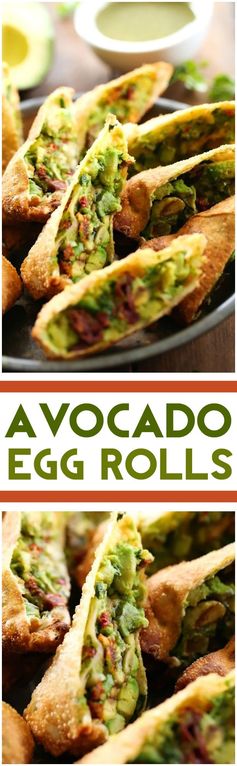 Avocado Egg Rolls