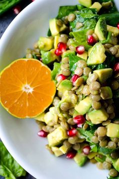 Avocado Lentil Salad