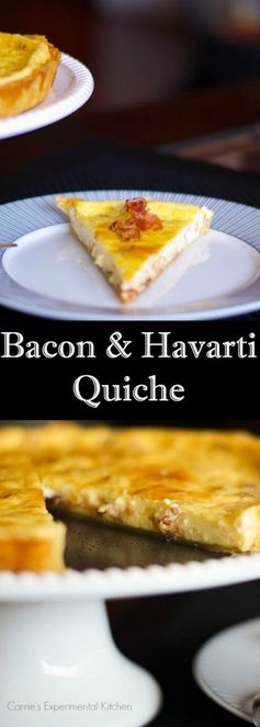 Bacon & Havarti Quiche