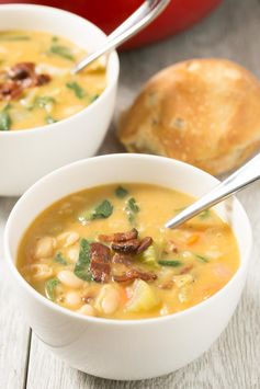 Bacon and White Bean Stew