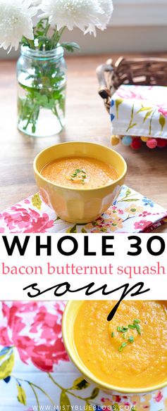 Bacon Butternut Squash Soup