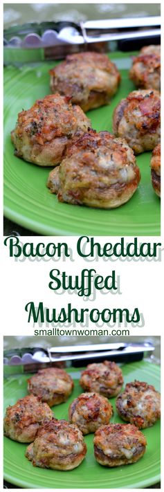 Bacon Cheddar Stuffed Mushroom