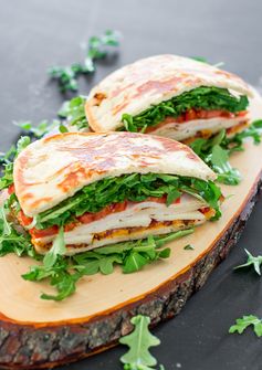 Bacon Chicken and Arugula Sandwich