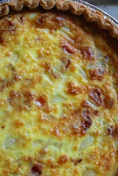 Bacon, Egg & Cheese Quiche