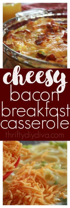 Bacon, Egg, Cheese and Hashbrown Breakfast Casserole