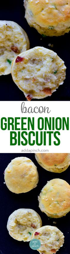 Bacon Green Onion Biscuits