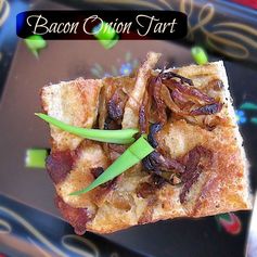 Bacon Onion Tart