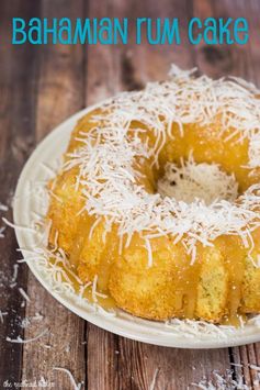 Bahamian Rum Cake #ProgressiveEats