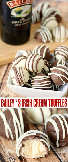 Bailey’s Irish Cream Truffles