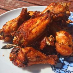 Baked & Fried Low-Carb Crispy Asian Chicken Wings