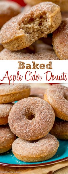 Baked Apple Cider Donuts