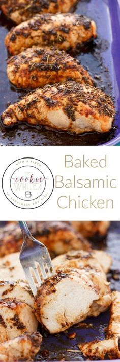 Baked Balsamic Chicken