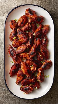 Baked Blackened Cajun Chicken Wings