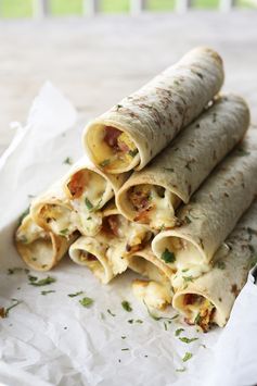 Baked Breakfast Taquitos