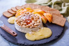 Baked Brie with Mango Chutney