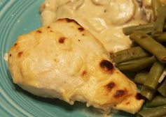 Baked Chicken Breasts With Horseradish Cream Sauce