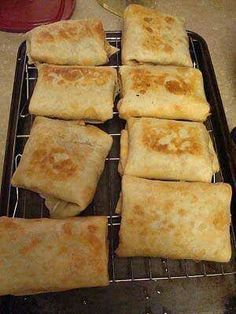 Baked Chicken Chimichanga