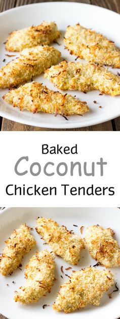 Baked Coconut Chicken Tenders