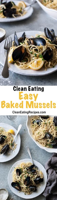 Baked Mussels Recipe Step by Step