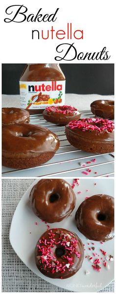 Baked Nutella Donuts