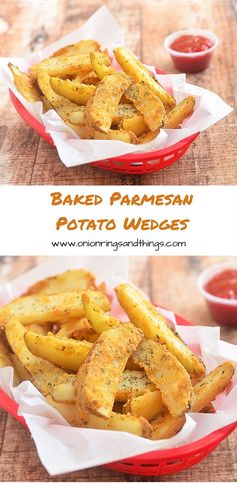 Baked Parmesan Potato Wedges