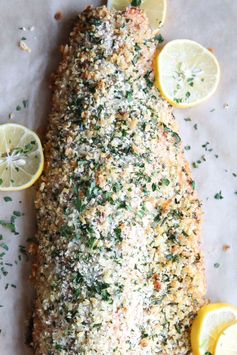 Baked Parmesan Salmon