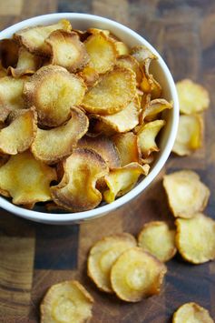 Baked Parsnip Chips