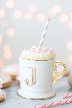 Baked Peppermint Doughnuts