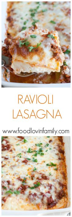 Baked Ravioli Lasagna