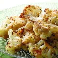 Balsamic & Parmesan Roasted Cauliflower