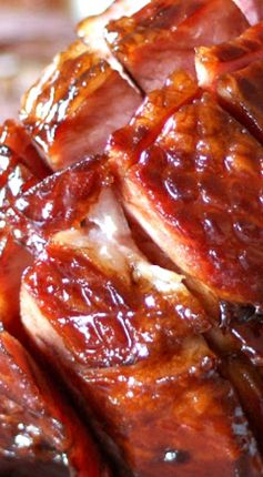 Balsamic and Dijon Glazed Ham