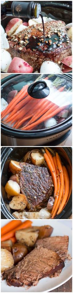 Balsamic Beef Roast and Veggies