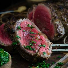 Balsamic Dijon Crusted Beef Tenderloin