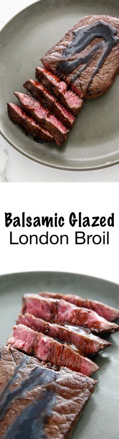 Balsamic Glazed London Broil