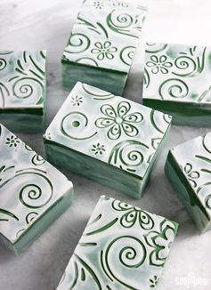 Bamboo Mint Cold Process Soap Tutorial