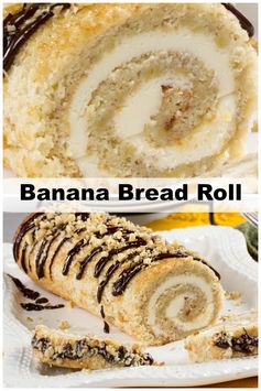 Banana Bread Roll