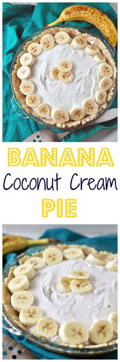 Banana Coconut Cream Pie