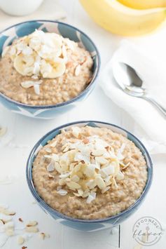 Banana Coconut Crunch Oatmeal