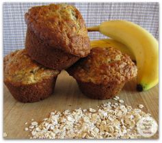 Banana Oatmeal Muffins