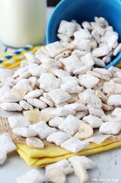 Banana Pudding Puppy Chow